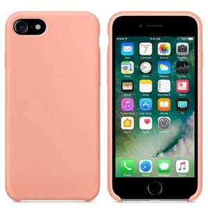 Luxury Original Silicone Phone Case For iphone 7 8 Plus For Apple Cover For iPhone 6 6S Plus X XS MAX XR 7 8 No Logo Cases Capa