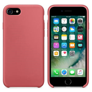 Luxury Original Silicone Phone Case For iphone 7 8 Plus For Apple Cover For iPhone 6 6S Plus X XS MAX XR 7 8 No Logo Cases Capa