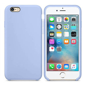 Luxury Original Silicone Phone Case For iphone 7 8 Plus For Apple Cover For iPhone 6 6S Plus X XS MAX XR 7 8 No Logo Cases Capa