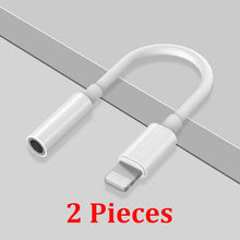 Load image into Gallery viewer, 3.5mm Earphone Adapter for IPhone X XR XS Max 8 7 6 6s Plus AUX Headphones Adapter for I Phone Xsmax Xmax IPhone7 Accessories