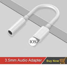 Load image into Gallery viewer, 3.5mm Earphone Adapter for IPhone X XR XS Max 8 7 6 6s Plus AUX Headphones Adapter for I Phone Xsmax Xmax IPhone7 Accessories