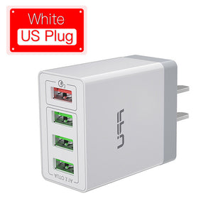 FPU USB Charger Quick Charge 3.0 Fast Charger QC3.0 QC Multi Plug Adapter Wall Mobile Phone Charger For iPhone Samsung Xiaomi Mi