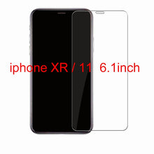 Load image into Gallery viewer, Protective tempered glass for iphone 6 7 6 6s 8 plus 11 pro XS max XR glass iphone 7 8 x screen protector glass on iphone 7 6S 8