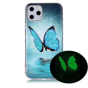 Luminous Phone Cases For Apple iPhone 11 11 Pro 11 Pro Max Case Silicone Ultra Slim Soft TPU Fluorescence Cover For iPhone 11