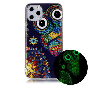 Luminous Phone Cases For Apple iPhone 11 11 Pro 11 Pro Max Case Silicone Ultra Slim Soft TPU Fluorescence Cover For iPhone 11