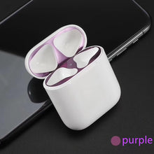 Load image into Gallery viewer, Metal Dust Guard for Apple AirPods Case Cover Accessory Protection Sticker Skin Protecting AirPods from Iron Metal Shavings