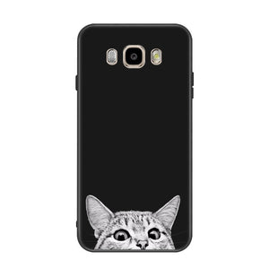 Cute Animal Pattern Case For Samsung Galaxy J7 J2 J5 J4 J3 J6 Pro 2018 2016 J5 J530 J7 J730 J3 J330 2017 Plant TPU Cover Cases