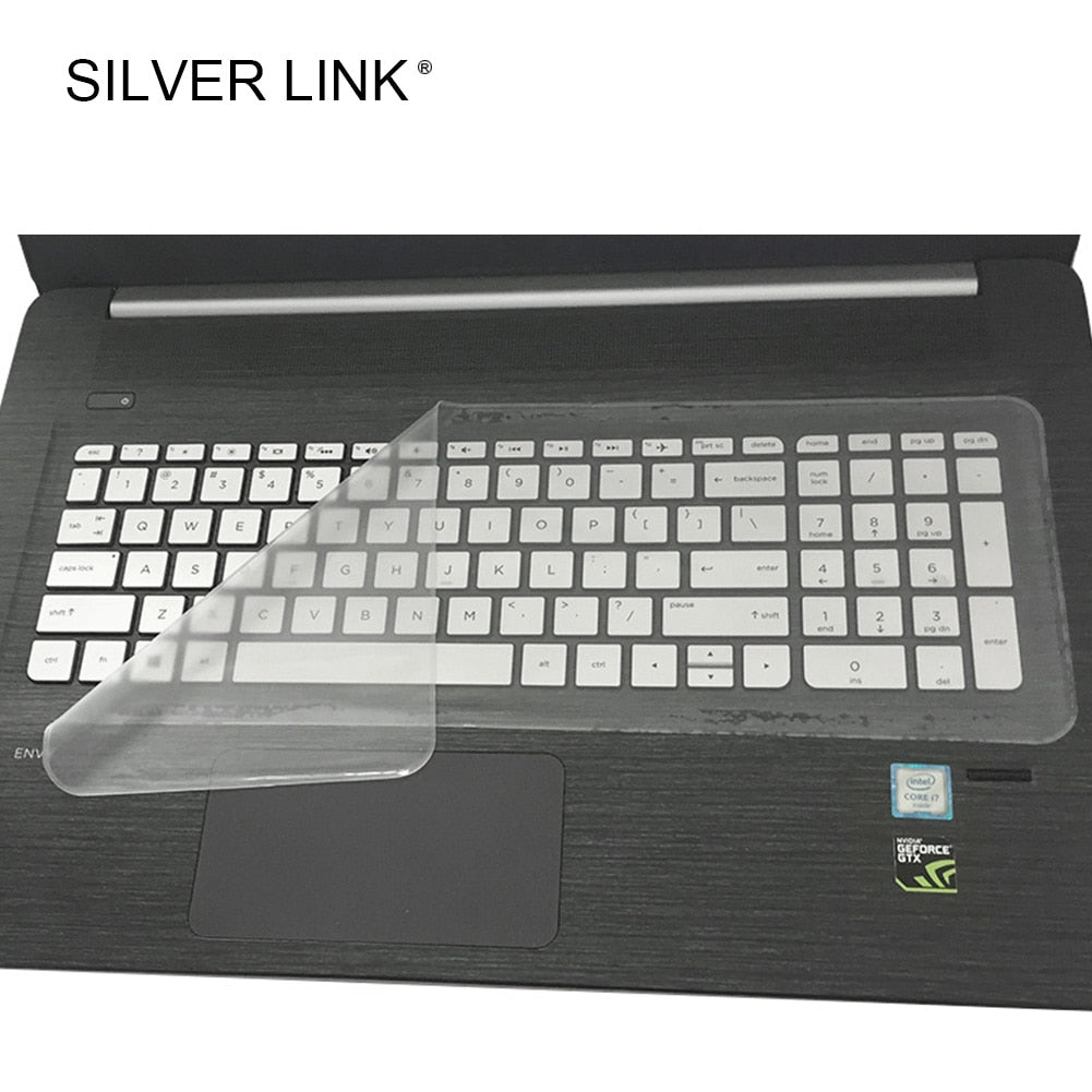 SILVER LINK Silicone Keyboard Cover Universal Laptop Accessories keyboard Protector Film S/L Size Dustproof Waterproof