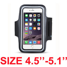 Load image into Gallery viewer, Armband For Size 4&#39;&#39; 4.5&#39;&#39; 4.7&#39;&#39; 5&#39;&#39; 5.5&#39;&#39; 6&#39;&#39; inch Sports Cell Phone Holder Case For iphone Huawei Samsung Xiaomi Phone On Hand