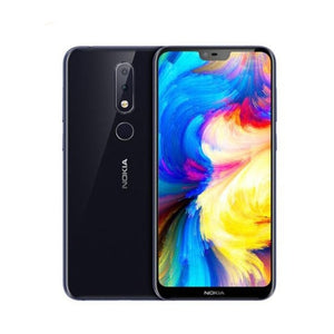 Nokia X6 Smartphone 5.8" 3060mAh Snapdragon 636 Octa Core Dual Rear Camera 16.0MP+5.0MP Android  Fingerprint ID Mobile Phone